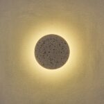 ΑΠΛΙΚΑ ΤΟΙΧΟΥ ΤΣΙΜΕΝΤΟ-ΜΕΤΑΛΛΟ LED 5W 600Lm 3000K Φ240mm ΛΕΥΚΟ ARTE ILLUMINA SALPICO - Image 3