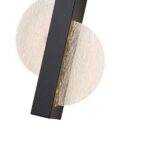 ΑΠΛΙΚΑ ΤΟΙΧΟΥ ΑΛΟΥΜΙΝΙΟ-ΑΚΡΥΛΙΚΟ LED 6W 312Lm 3000K 195X45X250mm ΜΑΥΡO ARTE ILLUMINA ERATO - Image 4