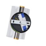 ΑΠΛΙΚΑ TOIXOY ΑΚΡΥΛΙΚΟ LED 8W 720Lm 3000K 105X175mm DOTS ΜΑΥΡO ARTE ILLUMINA SPARKY - Image 5