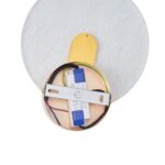 ΑΠΛΙΚΑ TOIXOY ΑΚΡΥΛΙΚΟ LED 8W 720Lm 3000K 195X230XD60mm ΧΡΥΣO ARTE ILLUMINA VOLET - Image 5