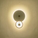 ΦΩΤΙΣΤΙΚΟ TOIXOY ΜΕΤΑΛΛΟ-ΠΛΑΣΤΙΚΟ LED 16W 1000Lm 3000K 68X280X400mm ΧΡΥΣΟ ARTE ILLUMINA O CLOCK - Image 3