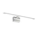 ΦΩΤΙΣΤΙΚΟ ΜΠΑΝΙΟΥ ΜΕΤΑΛΛΟ-ΑΛΟΥΜΙΝΙΟ-ΑΚΡΥΛΙΚΟ LED 14W 1260Lm 3CCT(3000-4000-6000K) 680X42mm (βάση 80X40mm) IP44 ΑΣΗΜΙ ARTE ILLUMINA FEOS