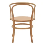 Πολυθρόνα Verfie φυσικό ξύλο οξιάς 55x50x83εκ - Image 7