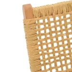 Καρέκλα πτυσσομενη Xianju ξύλο οξιάς και σχοινί σε φυσική απόχρωση 47x58x85εκ - Image 9