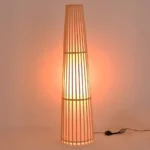 Φωτιστικό δαπέδου Nanto Ε27 μπαμπού σε φυσική απόχρωση Φ29x120εκ - Image 3