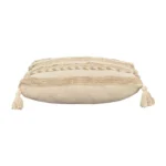 Μαξιλάρι Rozi μπεζ ύφασμα 45x45x2.5εκ - Image 3