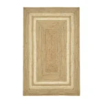 Χαλί Mazir μπεζ-εκρού γιούτα 120x180x1εκ