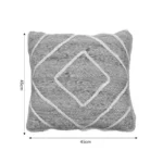 Μαξιλάρι Teddiens φυσικό 100% γιούτα 45x45x2.5εκ - Image 5