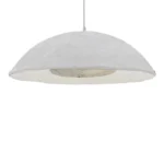 Φωτιστικό οροφής Markiz λευκό press papier-μέταλλο Φ57x118εκ