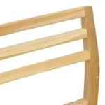 Καρέκλα Tuga σκελετός teak ξύλο-pe σχοινί σε φυσική απόχρωση 50x58x86εκ - Image 3