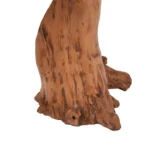 Βοηθητικό τραπέζι Mushile pakoworld teak ξύλο σε φυσική απόχρωση 30x35x45εκ - Image 5