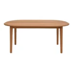 Τραπέζι Skyl teak ξύλο σε φυσική απόχρωση 190x90x75εκ - Image 5