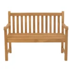 Καναπές Nat  teak ξύλο σε φυσική απόχρωση 120x57x96εκ - Image 5