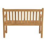 Καναπές Nat  teak ξύλο σε φυσική απόχρωση 120x57x96εκ - Image 6