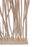 Διακοσμητικό δαπέδου Barbin teak-suar ξύλο σε φυσική απόχρωση 120x25x200εκ - Image 3