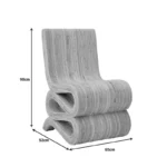 Πολυθρόνα Blore φυσικό ξύλο με μαξιλάρι 70x58x81εκ - Image 8