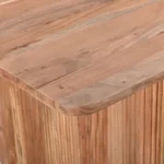 Τραπέζι Casi μασίφ ξύλο ακακίας σε φυσική απόχρωση 200x100x76εκ - Image 5