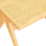 Καρέκλα Winslow rubberwood-rattan σε φυσική απόχρωση 46x58x80εκ - Image 9