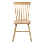 Καρέκλα Bristol rubberwood σε φυσική απόχρωση 45x51x86εκ - Image 7