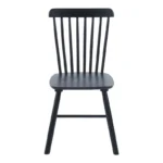 Καρέκλα Bristol rubberwood σε μαύρη απόχρωση 45x51x86εκ - Image 7