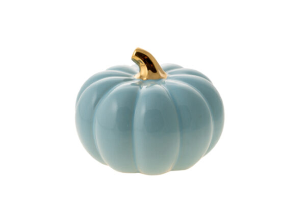 ΔΙΑΚΟΣΜΗΤΙΚΗ ΚΕΡΑΜΙΚΗ ΚΟΛΚΥΘΑ ΣΙΕΛ ΓΥΑΛΙΣΤΕΡΗ ΜΕ ΧΡΥΣΟ ΚΟΤΣΑΝΙ 15,3ΕΚ