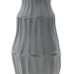 ΔΙΑΚΟΣΜΗΤΙΚΟ ΒΑΖΟ ΚΕΡΑΜΙΚΟ ΓΚΡΙ ΣΚΟΥΡΟ 15Χ15Χ28,5ΕΚ