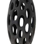 ΔΙΑΚΟΣΜΗΤΙΚΟ ΒΑΖΟ ΚΕΡΑΜΙΚΟ ΜΑΤ ΓΚΡΙ ΜΕ ΤΡΥΠΕΣ 20Χ20Χ41ΕΚ