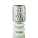 ΜΕΤΑΛΛΙΚΟ ΒΑΖΟ ΑΣΗΜΙ ΑΣΠΡΟ 13,5Χ13,5Χ40,5ΕΚ