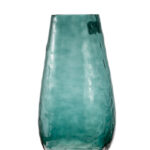 ΧΕΙΡΟΠΟΙΗΤΟ ΒΑΖΟ ΑΠΌ ΓΥΑΛΙ ΠΡΑΣΙΝΟ 19Χ19Χ36ΕΚ