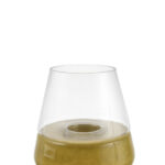 ΧΕΙΡΟΠΟΙΗΤΟ ΓΥΑΛΙΝΟ ΚΗΡΟΠΗΓΕΙΟ ΜΕ ΒΑΣΗ ΠΡΑΣΙΝΗ 27Χ27Χ26ΕΚ