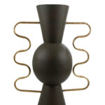 ΜΕΤΑΛΛΙΚΟ ΒΑΖΟ ΠΡΑΣΙΝΟ ΜΕ ΧΡΥΣΑ ΧΕΡΟΥΛΙΑ 30Χ15Χ40ΕΚ