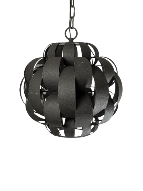 51591-2 ΜΕΤΑΛΛΙΚΟ ΦΩΤΙΣΤΗΚΟ ΟΡΟΦΗΣ ΜΑΥΡΟ 42Χ42Χ44ΕΚ - Image 1