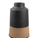 ΚΕΡΑΜΙΚΟ ΒΑΖΟ ΣΑΓΡΕ ΜΑΥΡΟ 19,5Χ19,5Χ33,5ΕΚ