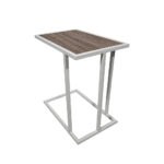 ΒΟΗΘΗΤΙΚΟ ΤΡΑΠΕΖΑΚΙ ELEGANZA1-5194 ΣΕ ΑΝΟΙΧΤΗ ΑΠΟΧΡΩΣΗ ΞΥΛΟΥ - Image 2