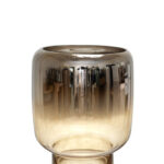 ΧΕΙΡΟΠΟΙΗΤΟ ΒΑΖΟ ΑΠΌ ΦΥΣΙΤΟ ΓΥΑΛΙ ΑΣΗΜΙ ΚΑΦΕ 23Χ23Χ30ΕΚ