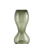 ΧΕΙΡΟΠΟΙΗΤΟ ΒΑΖΟ ΑΠΌ ΦΥΣΙΤΟ ΓΥΑΛΙ ΓΚΡΙ 19Χ19Χ25,5ΕΚ