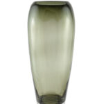 ΧΕΙΡΟΠΟΙΗΤΟ ΒΑΖΟ ΦΥΣΙΤΟ ΑΠΌ ΓΥΑΛΙ ΓΚΡΙ 15,9Χ15,9Χ38,4ΕΚ