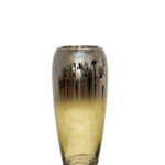 ΧΕΙΡΟΠΟΙΗΤΟ ΒΑΖΟ ΦΥΣΙΤΟ ΑΠΌ ΓΥΑΛΙ ΑΣΗΜΙ ΠΡΑΣΙΝΟ 12Χ12Χ28,7ΕΚ