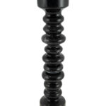 ΓΥΑΛΙΝΟ ΚΗΡΟΠΗΓΕΙΟ ΦΥΣΙΤΟ ΜΑΥΡΟ 10,5Χ10,5Χ34ΕΚ