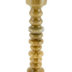 ΓΥΑΛΙΝΟ ΚΗΡΟΠΗΓΕΙΟ ΦΥΣΙΤΟ ΜΠΕΖ ΠΡΑΣΙΝΟ 10,5Χ10,5Χ43ΕΚ