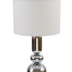 ΛΑΜΠΑ ΜΕΤΑΛΛΙΚΗ ΑΣΗΜΙ ΜΑΤ ΜΕ ΛΕΥΚΟ ΚΑΠΕΛΟ ΜΕΓΕΘΟΣ 28X33X22,9ΕΚ ΚΑΙ ΣΥΝΟΛΙΚΟ ΜΕΓΕΘΟΣ 58ΕΚ