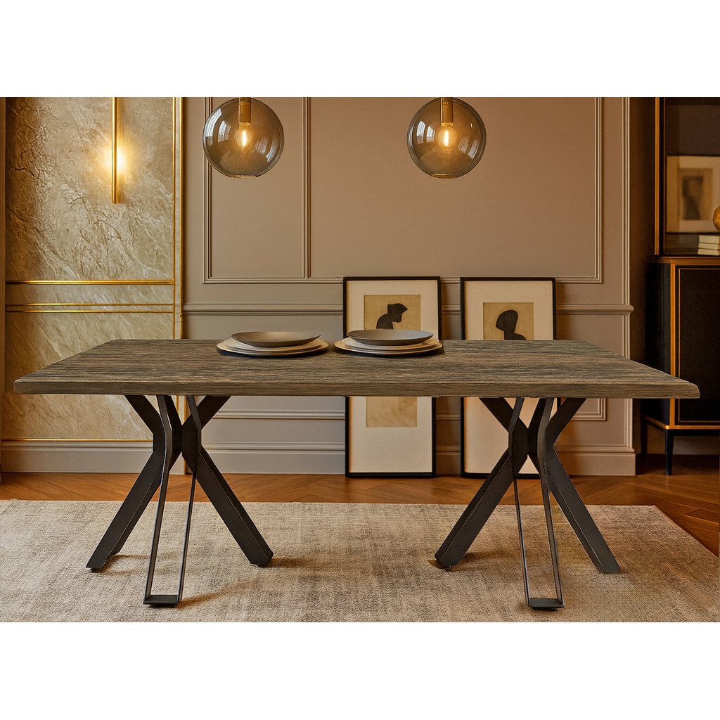 7763_1024x1024 ΤΡΑΠΕΖΑΡΙΑ CUBE ΜΕ ΕΠΙΦΑΝΕΙΑ ΣΕ ΣΚΟΥΡΟ ΚΑΦΕ ΧΡΩΜΑ - Image 1