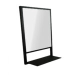 Κρεμαστός Καθρέφτης Axel 80 cm Ορθογώνιος Με Μαύρο Μεταλλικό Πλαίσιο