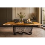 ΤΡΑΠΕΖΑΡΙΑ BUMER ΣΕ ΡΟΥΣΤΙΚ ΔΡΥΙΝΗ ΕΠΙΦΑΝΕΙΑ ΜΕ ΑΝΑΓΛΥΦΟ ΤΕΛΕΙΩΜΑ