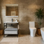 ΕΠΙΠΛΟ ΜΠΑΝΙΟΥ ZENOS 022 ΠΛΑΤΟΥΣ 65 cm ΣΕ ΟΨΗ ΛΕΥΚΟΥ ΜΑΡΜΑΡΟΥ