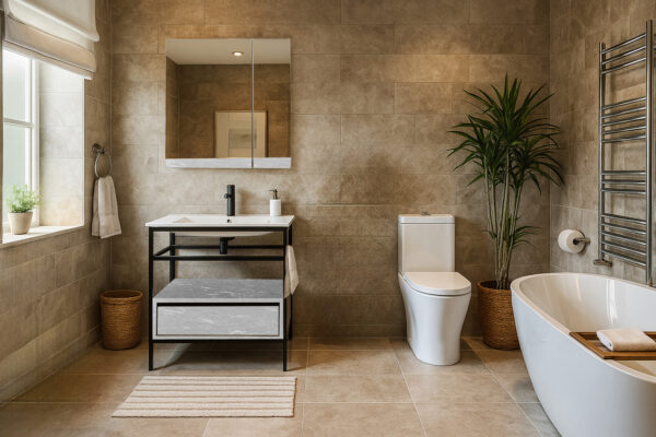 ΕΠΙΠΛΟ ΜΠΑΝΙΟΥ ZENOS 022 ΠΛΑΤΟΥΣ 75 cm ΣΕ ΟΨΗ ΛΕΥΚΟΥ ΜΑΡΜΑΡΟΥ