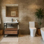 ΕΠΙΠΛΟ ΜΠΑΝΙΟΥ ZENOS K545 ΠΛΑΤΟΥΣ 75 cm ΣΕ ΑΠΟΧΡΩΣΗ ΚΑΡΥΔΙΑΣ