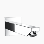 Ρουξούνι Εντοιχισμού Τετράγωνο Ορειχάλκινο DM-2177 Χρώμιο