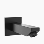 Σετ Εντοιχισμού Τετράγωνη Τριπλής Ροής με Διανομέα Ορειχάλκινο DM-2767 Μαύρο - Image 2