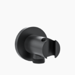 Σετ Εντοιχισμού Στρόγγυλη Διπλής Ροής με Διανομέα Ορειχάλκινο DM-2715 Μαύρο - Image 2